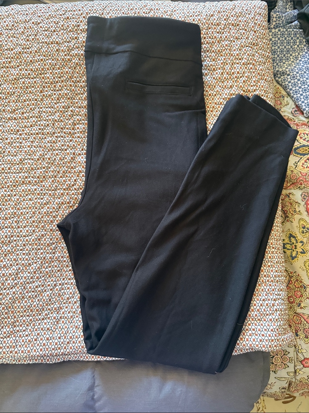 Margaret M Black Pull-On pants